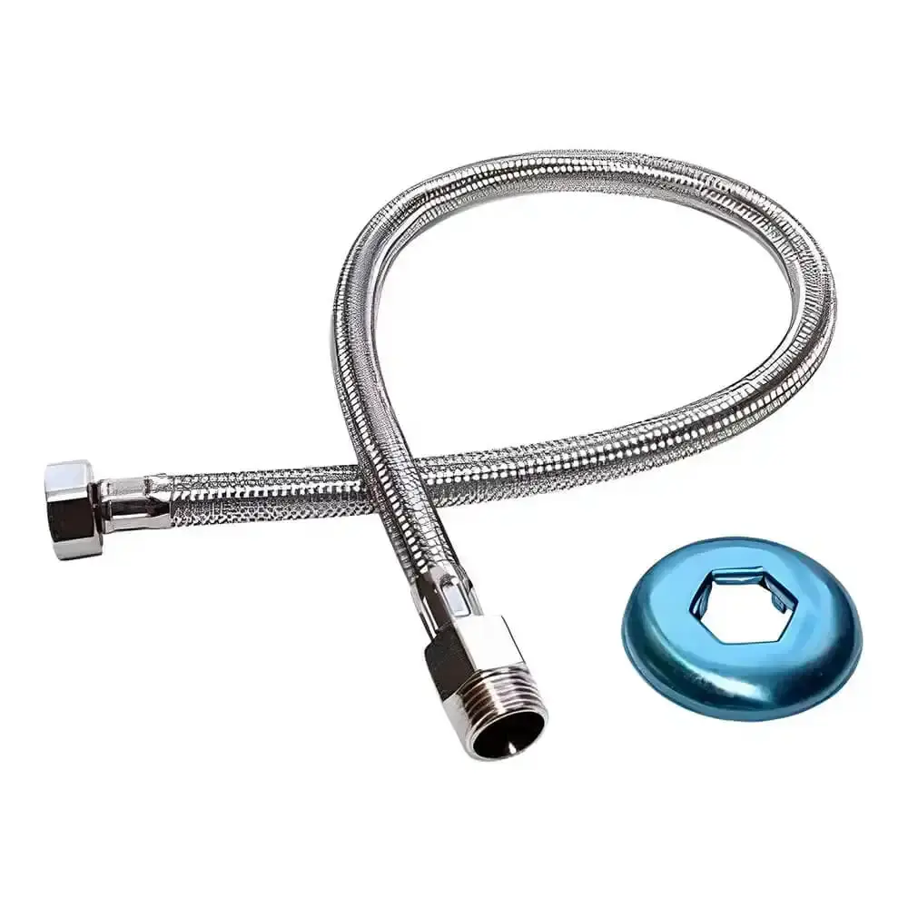 Kit de instalação flexível inox 1.1/2 POL para sauna a vapor 6KW a 12KW 20171 Sodramar — fotografia 4