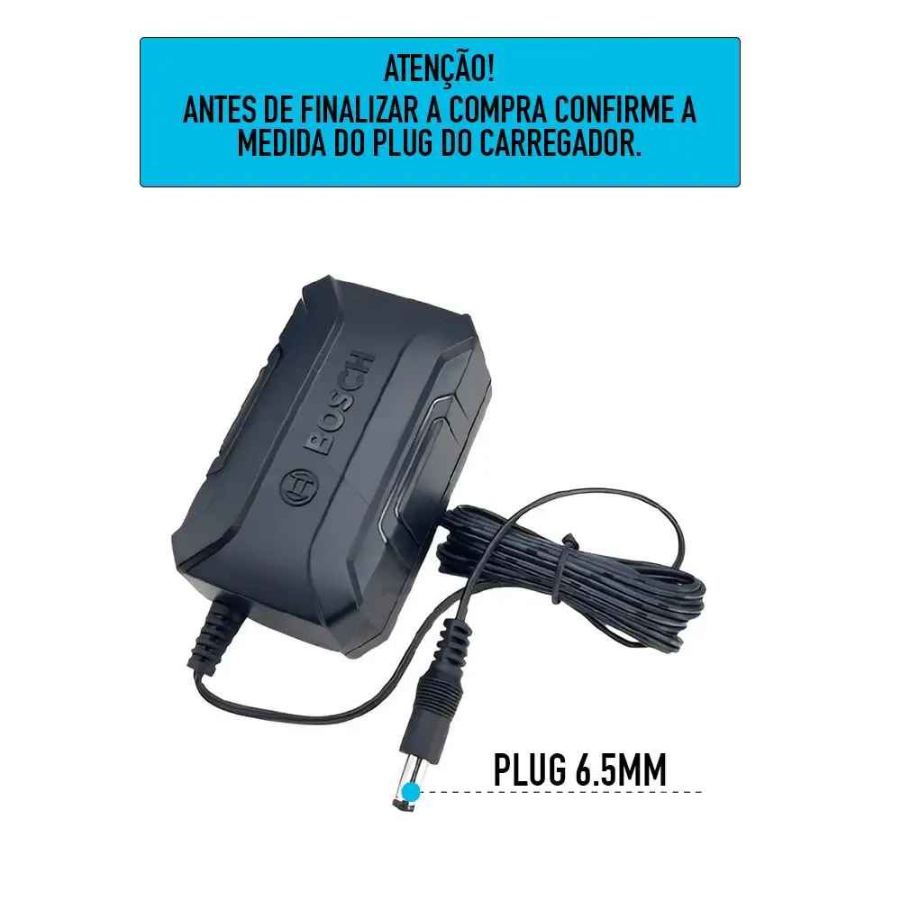 Carregador smart BR bivolt 12V original 1600A0204L Bosch — fotografia 4