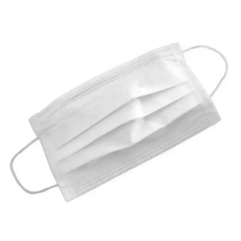 Máscara Descartável TNT Tripla Camada c/ Clipe Nasal 100% Polipropileno Kit 50 Unidades CADRI — fotografia 3