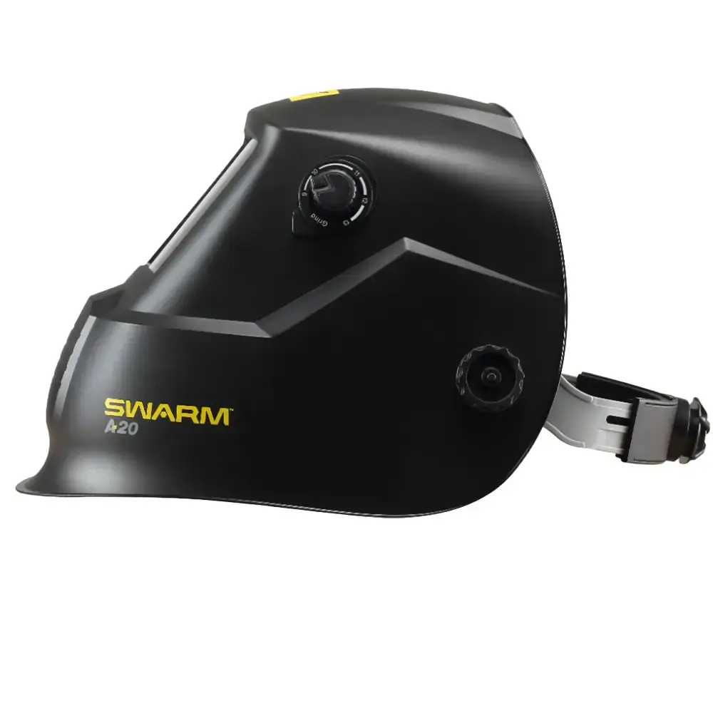 Máscara para solda automática com regulagem DIN 9-13 swarm A20 Esab — fotografia 4