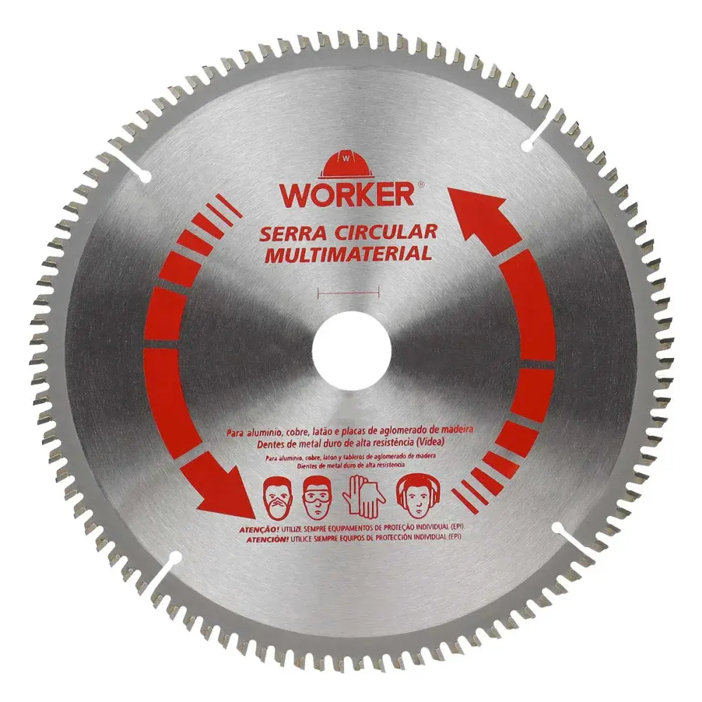 Disco de serra 7.1/4 60 dentes 20MM Worker — fotografia 7