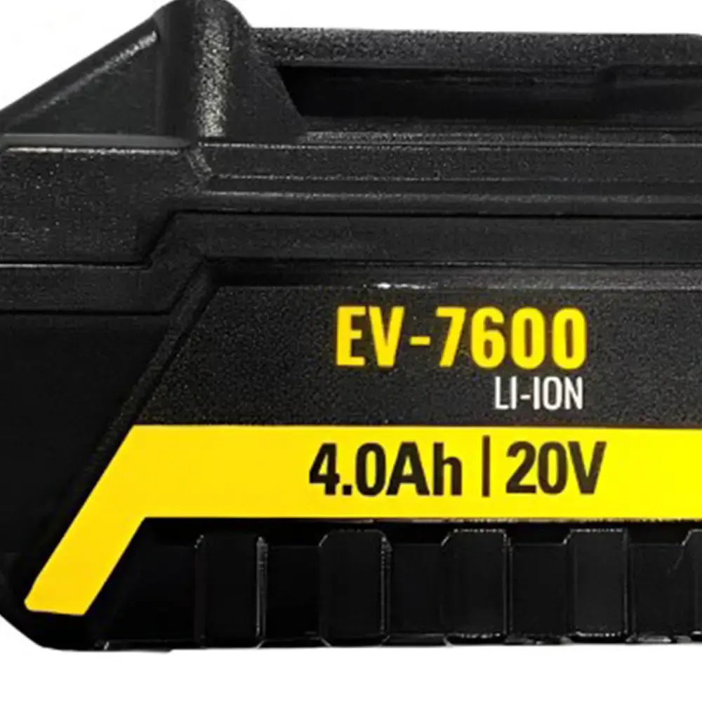 Bateria 4,0ah 20v litio para chave de impacto evz-7600 EVALD e sgt-7500 SIGMA — fotografia 5