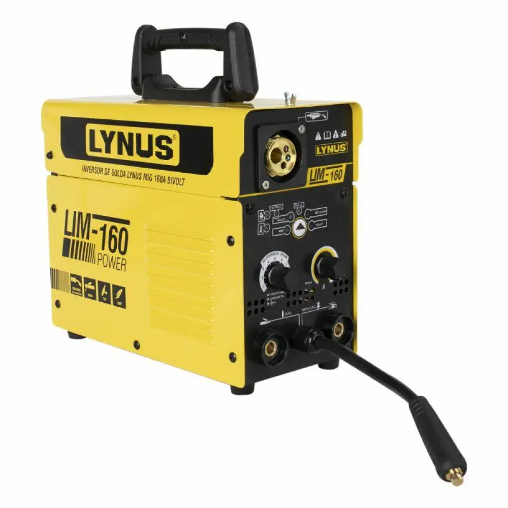 Inversor de solda LIM-160 power bivolt Lynus — fotografia 6