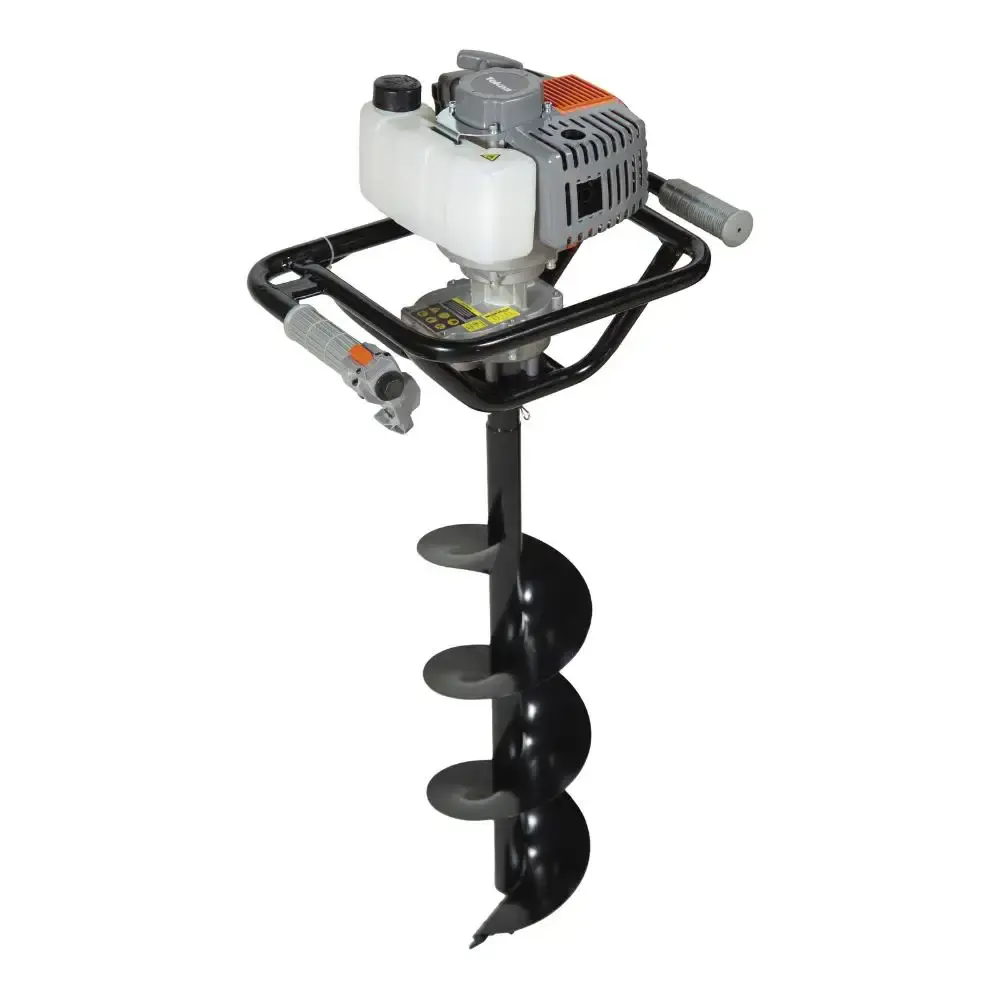 Perfurador de solo gasolina 52CC broca 200 MM Tekna