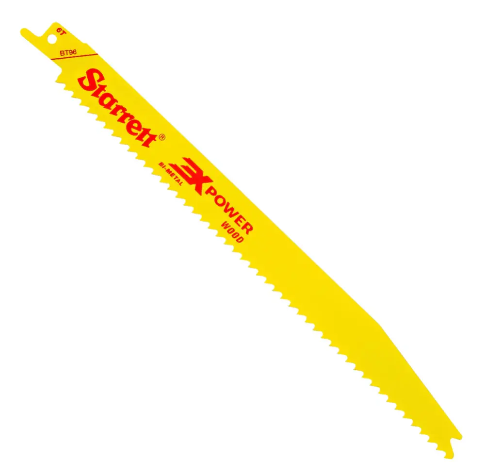 Lâmina para serra sabre 9 POL bi-metal BT96 Starrett — fotografia de referência