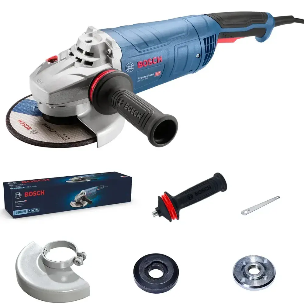Esmerilhadeira angular vulcano 7 M14 2500W 220V GWS25-180 Bosch — fotografia 5