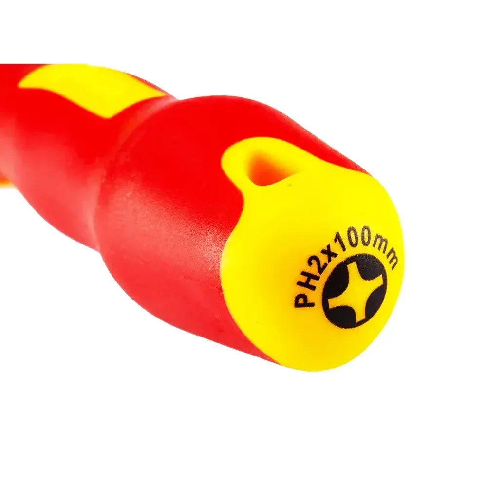 Chave philips vde com dupla isolação Nº2X100MM Sata — fotografia 8
