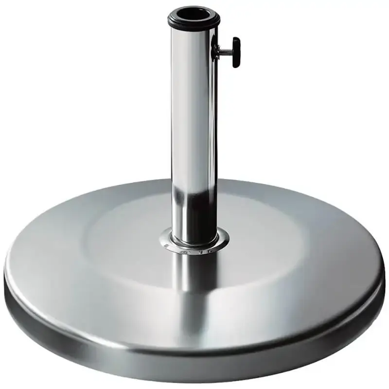 Base em Inox para Ombrellone 25 KG Haste até 38 MM 27400 BEL — fotografia de referência