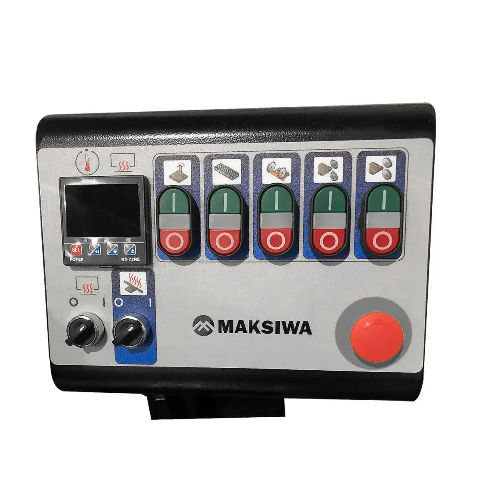 Coladeira de borda titânio cbc.t 3.5KW Maksiwa — fotografia 3