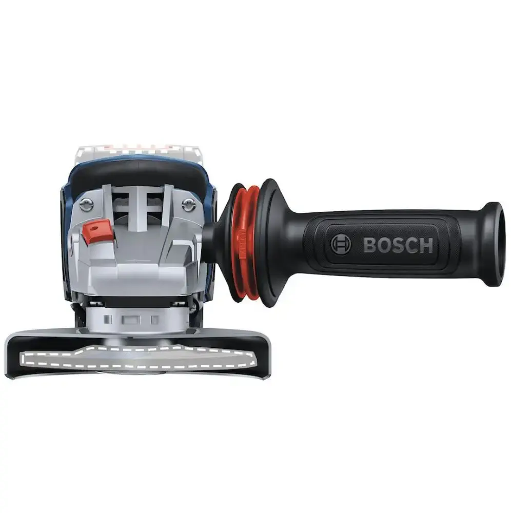 Esmerilhadeira angular 4.1/2 POL sem bateria e sem carregador GWS 18V-15C Bosch — fotografia 3