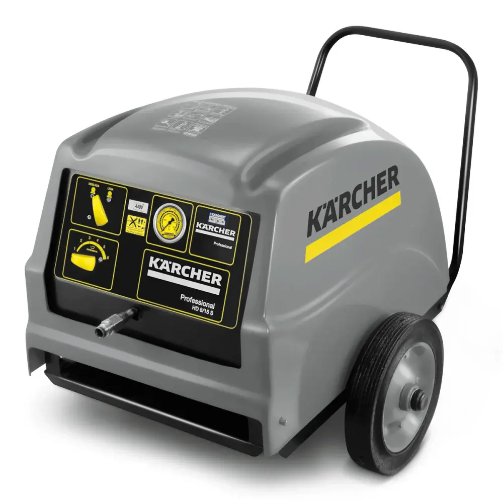 Lavadora de alta pressão hd 8/15 s 5000W 220V trifásico Karcher — fotografia de referência