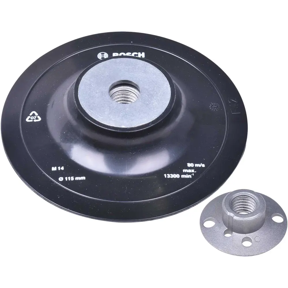 Suporte de disco lixa flexível 115MM Bosch — fotografia de referência