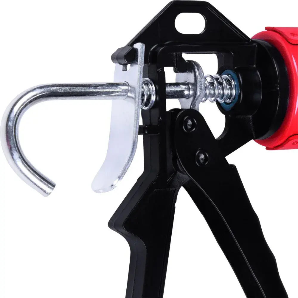 Pistola aplicadora de silicone metálica pro line 9 Worker — fotografia 4