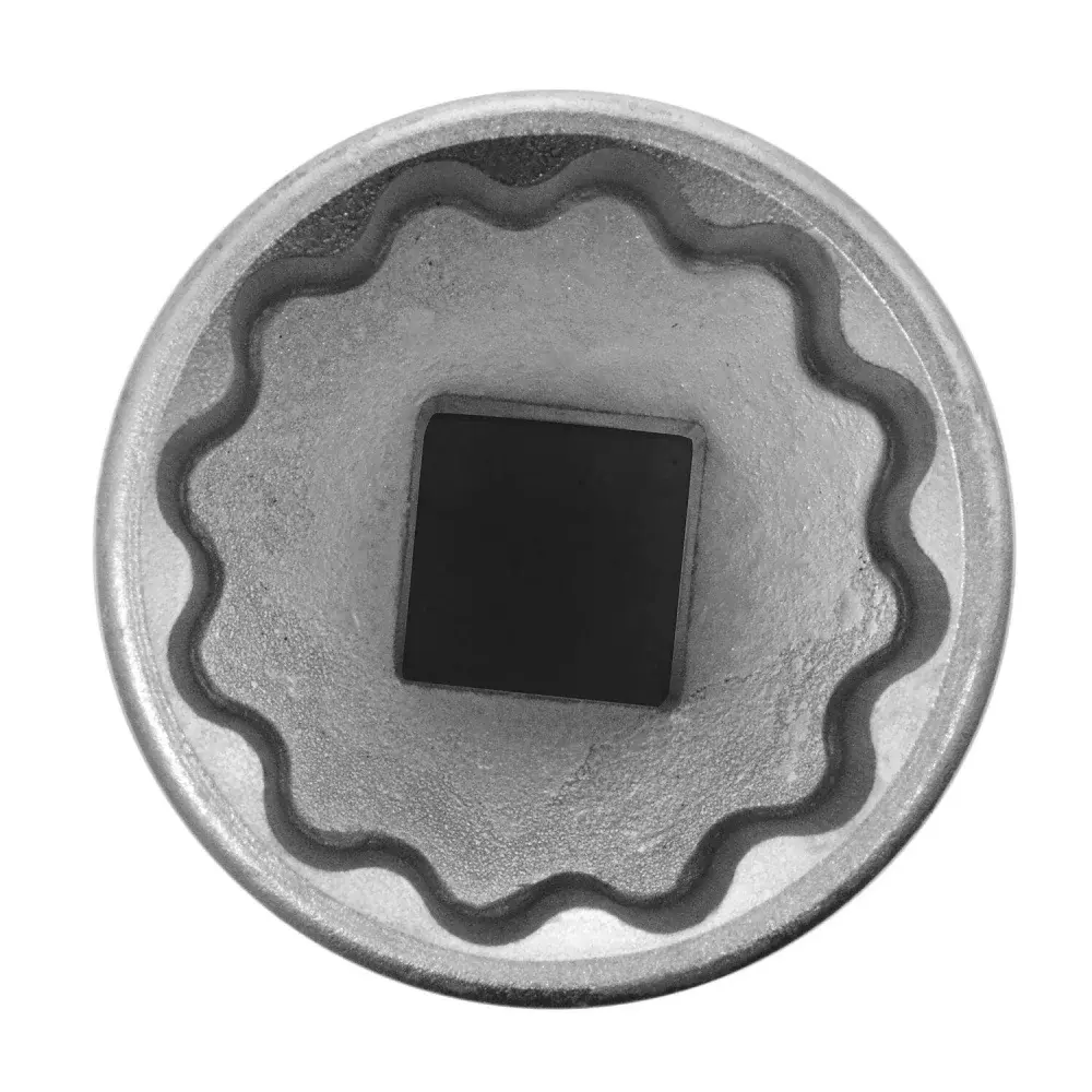 Soquete estriado 28MM encaixe 1/2 Gedore — fotografia 4
