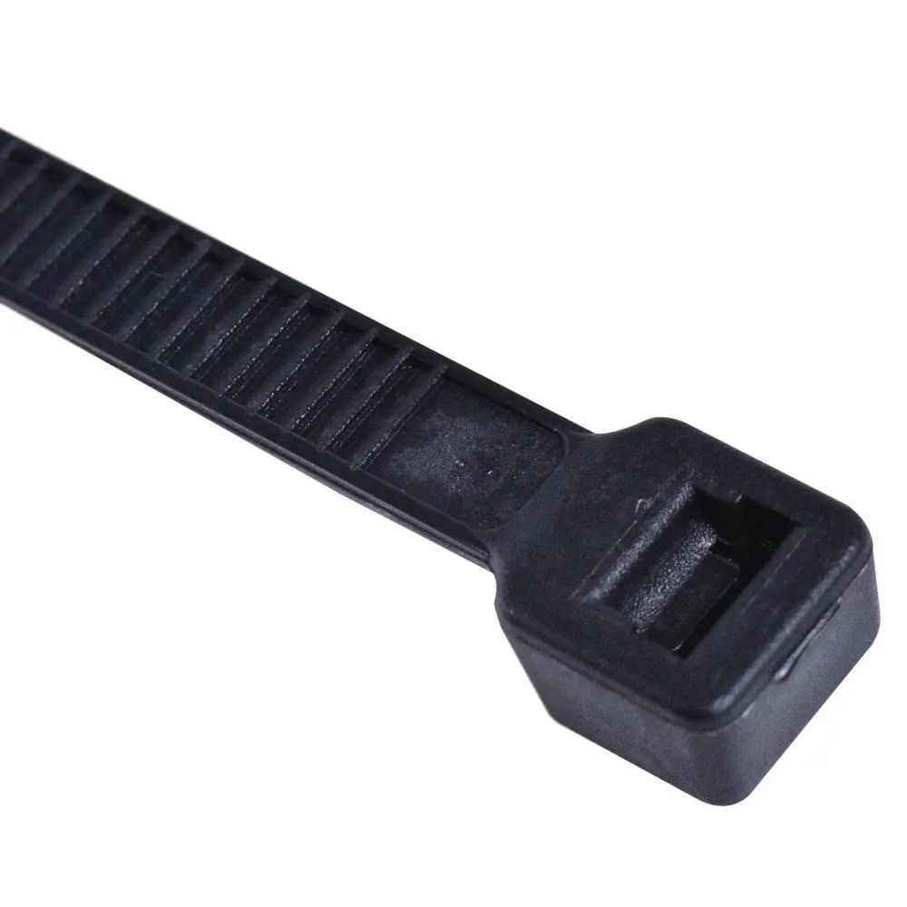 Abraçadeira nylon 2,5MM x 200MM preta Kala 100 peç — fotografia 5