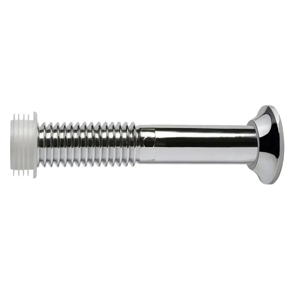 Tubo de ligação flexivel para vaso sanitário cromado 250MM Liege — fotografia 2