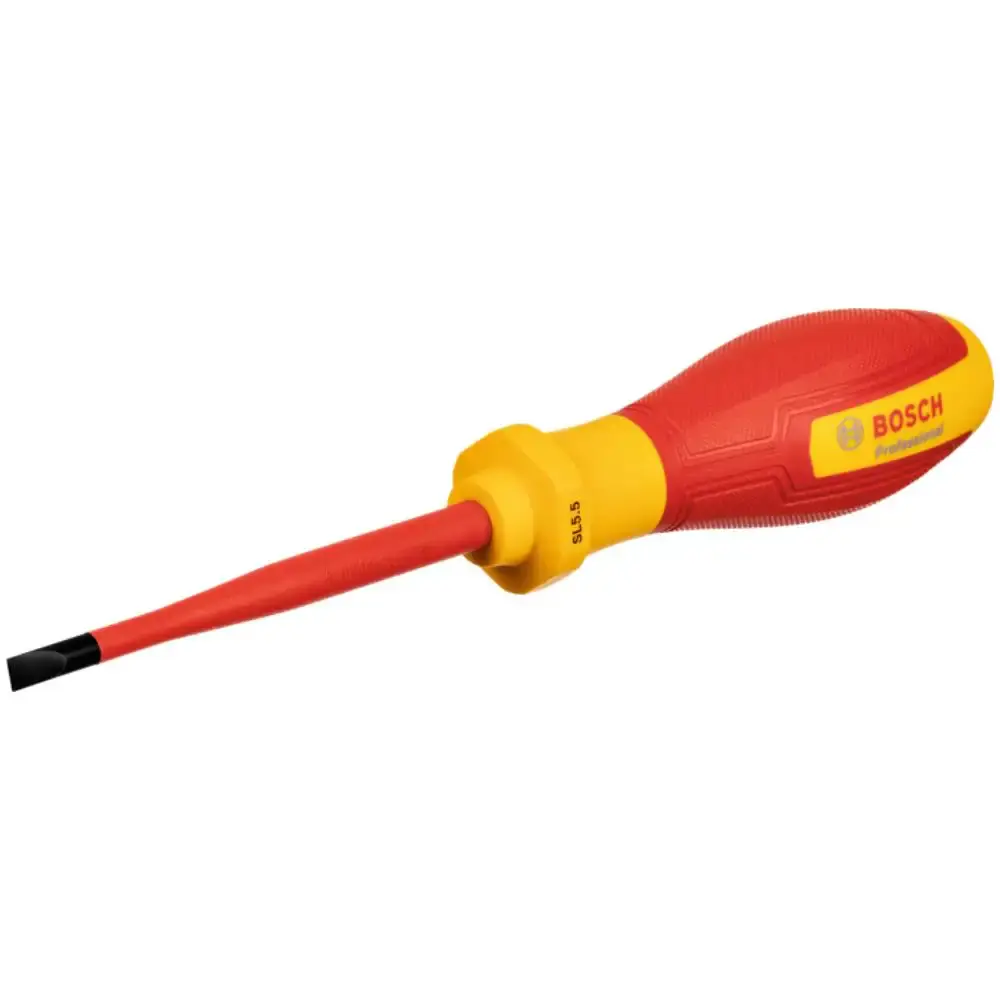 Chave de Fenda SL 5,5 x 100 milímetros Isolada para 1.000 volts BOSCH — fotografia 3