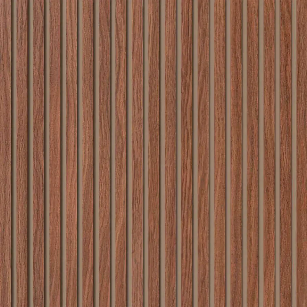 Painel ripado madeto 10CM x 1CM x 10M cinamomo meu rodapé