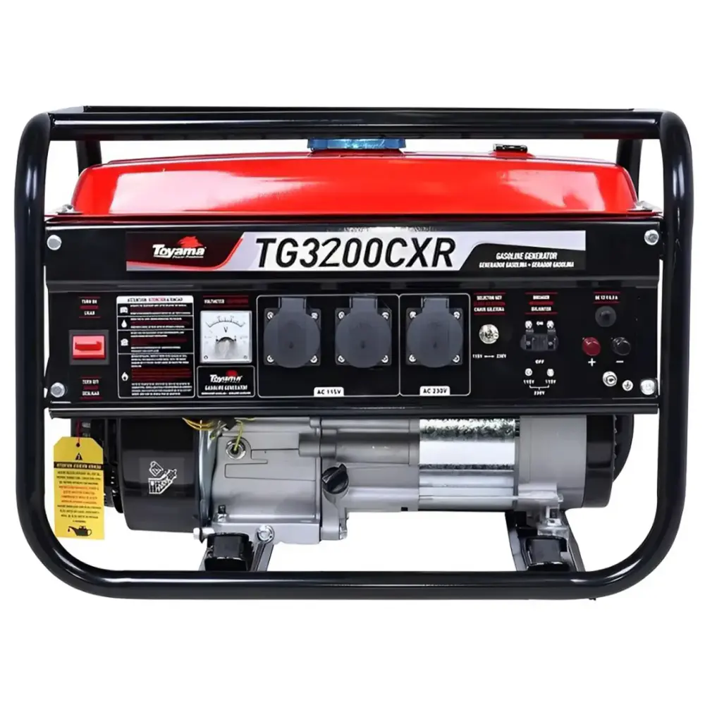Gerador de energia a gasolina TG3200CXR 7HP bivolt Toyama