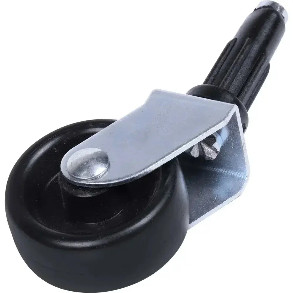 Rodízio espiga nylon polietileno 40MM 20KG Worker — fotografia 10