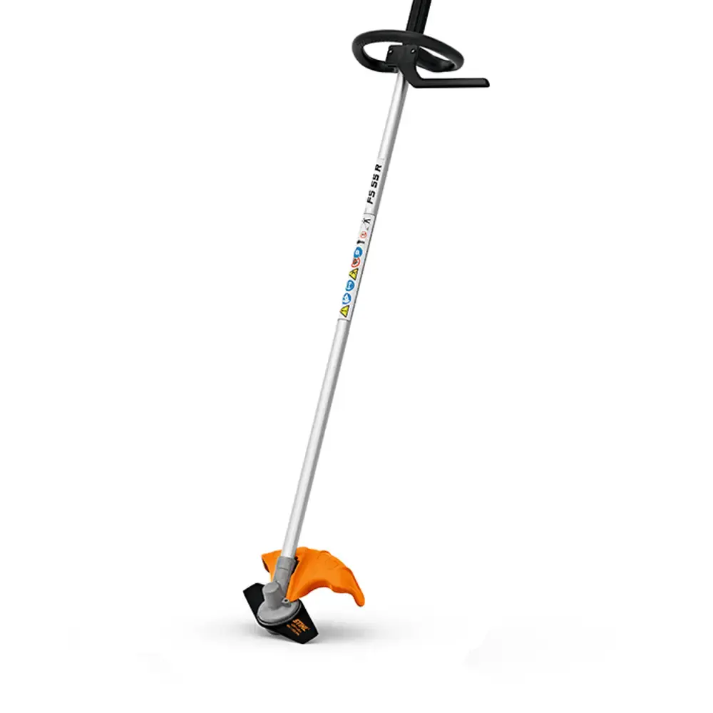 Roçadeira combustão a gasolina 1,0 CV 27,2 CC lâmina 2 facas FS 55 r Stihl — fotografia 3