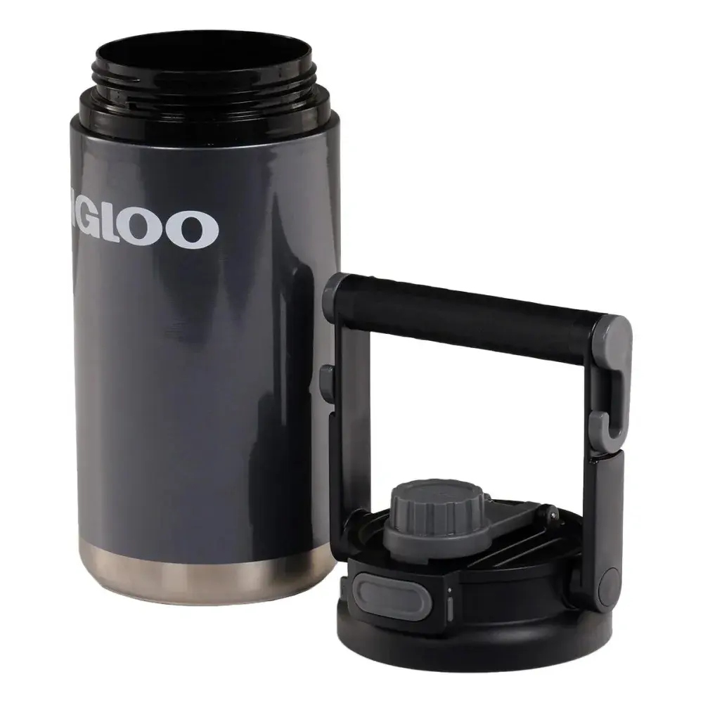 Garrafa sport aço inox 1,59L carbonita Igloo — fotografia 3