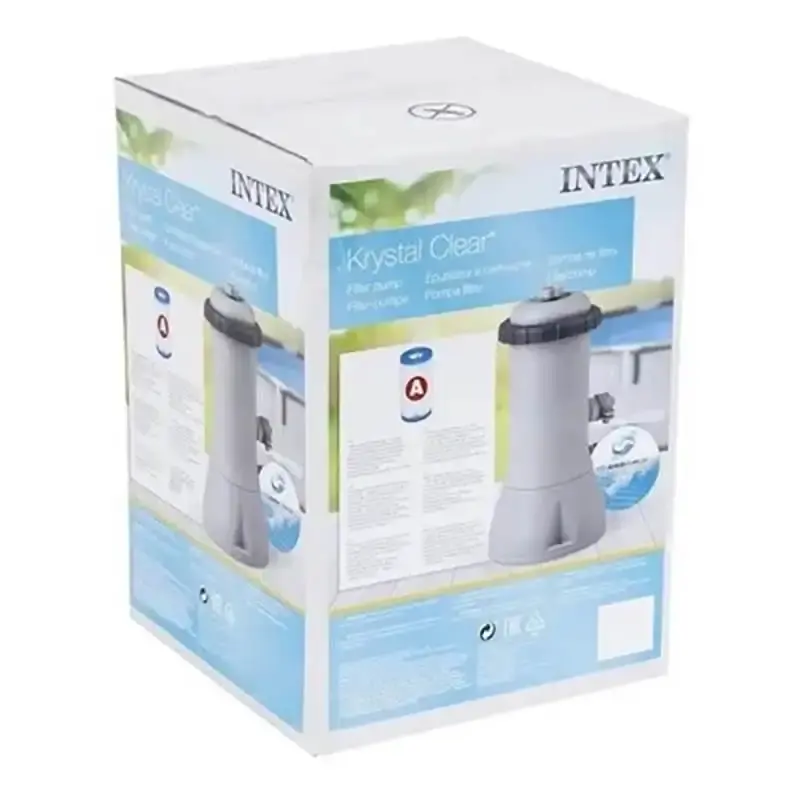 Bomba de filtragem para piscina 2006 l/h Intex 110 V — fotografia 5