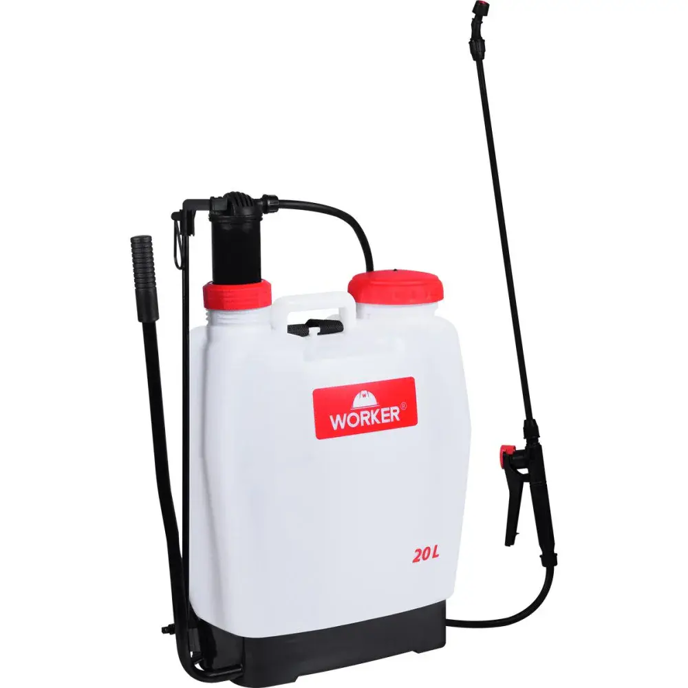 Pulverizador costal manual 20L resistente Worker — fotografia 2