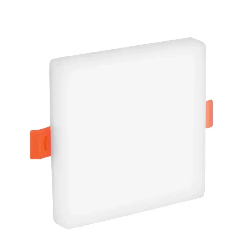 Painel de led frameless quadrado 6500K 12W 360LM biv Liege — fotografia 2