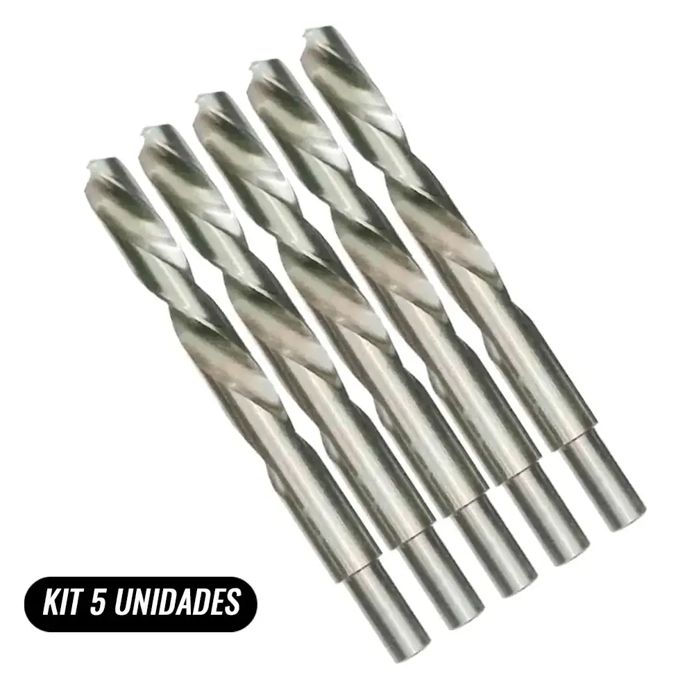 Kit broca aço rápido 14MM 5 unidades 720409 MTX