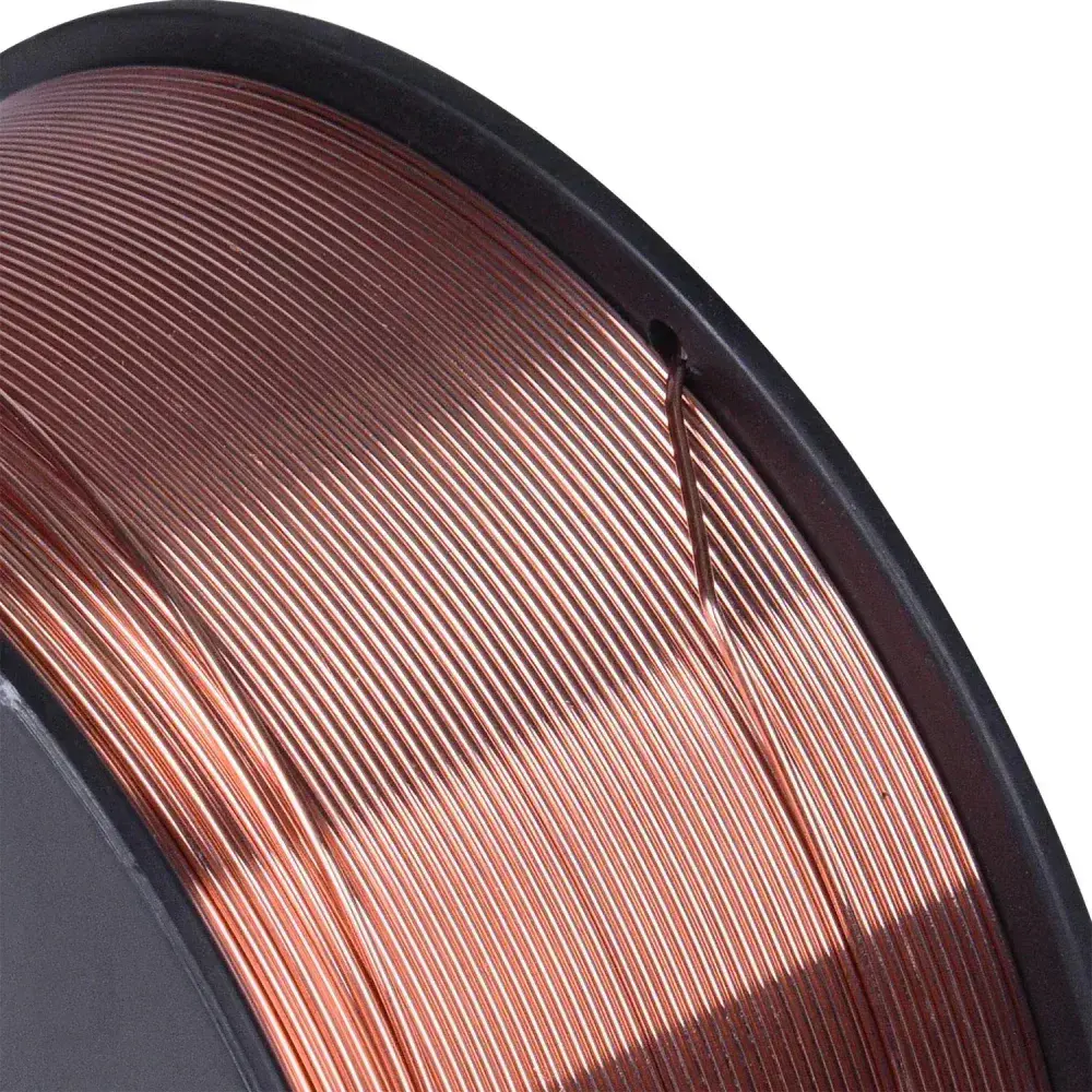 Arame de solda mig 0,8MM 1KG usado com gás Worker — fotografia 8