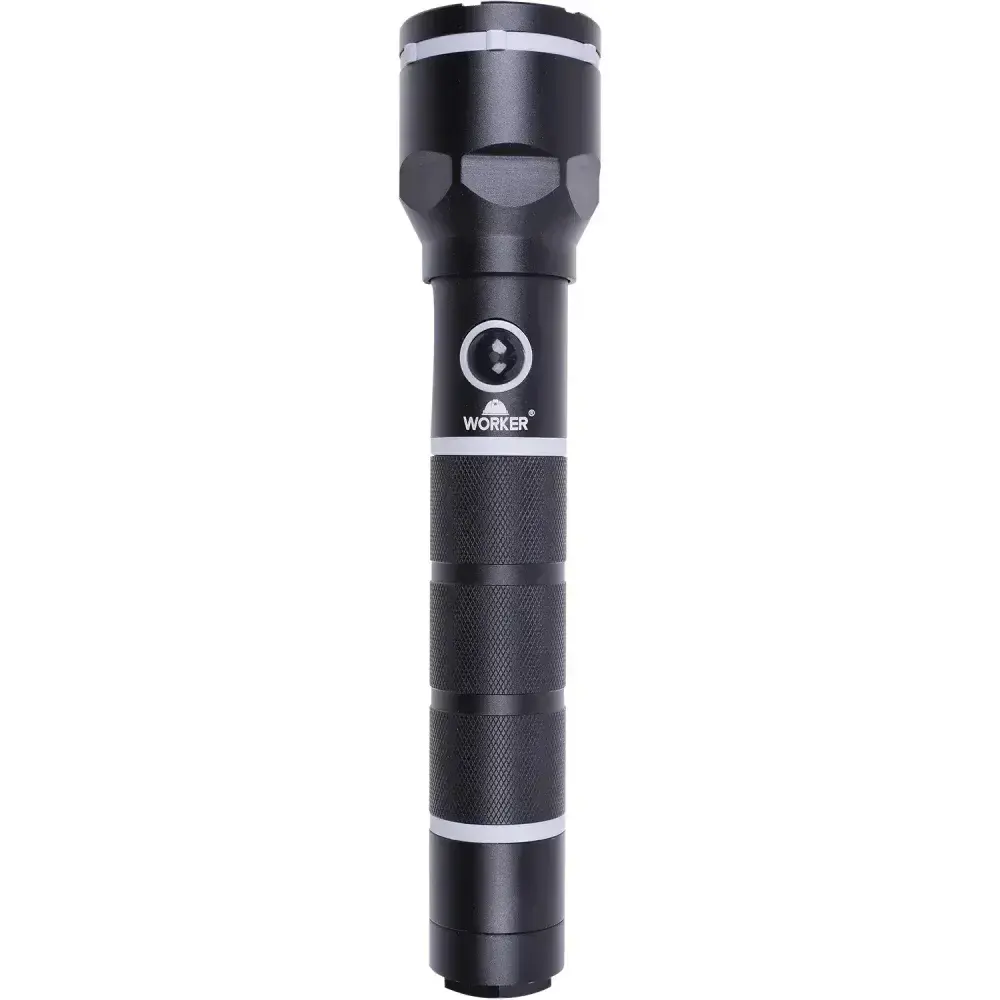 Lanterna cree led profissional de alumínio 200LM 27CM Worker — fotografia 7