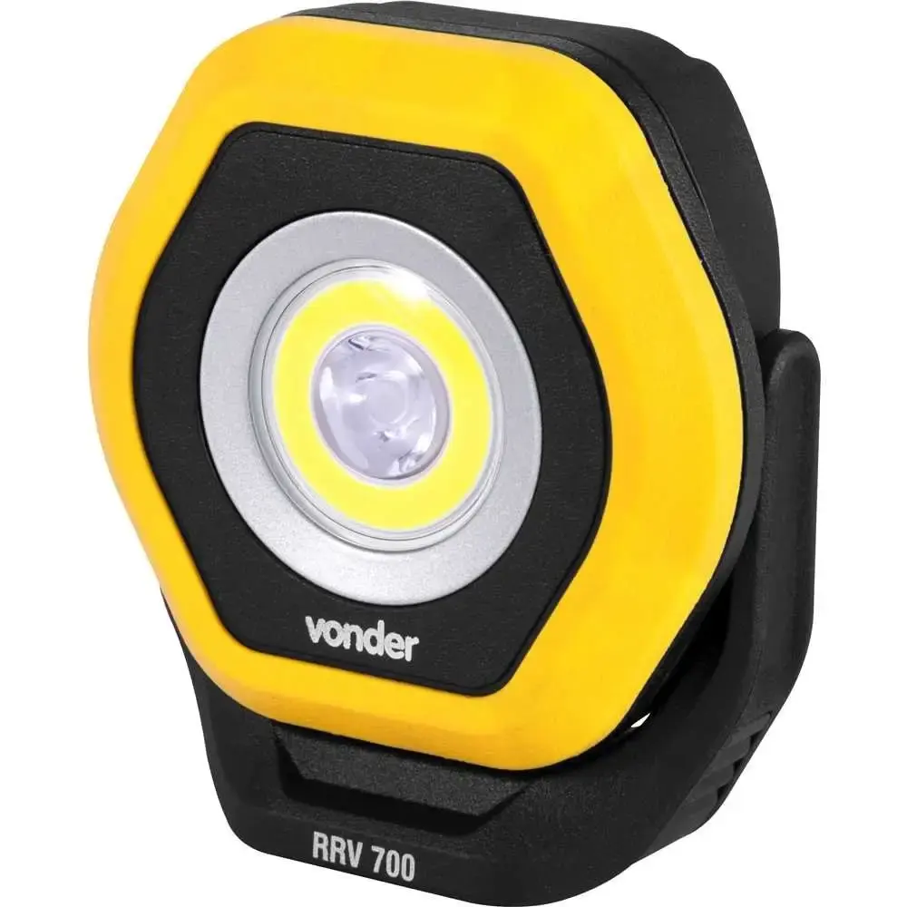 Refletor recarregável LED COB 700LM RRV-700 Vonder