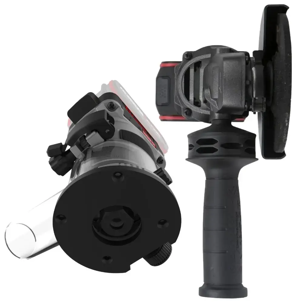 Tupia 6 MM KUD26.91 e esmerilhadeira angular 5 POL com 2 baterias 20V e carregador Kress — fotografia 3