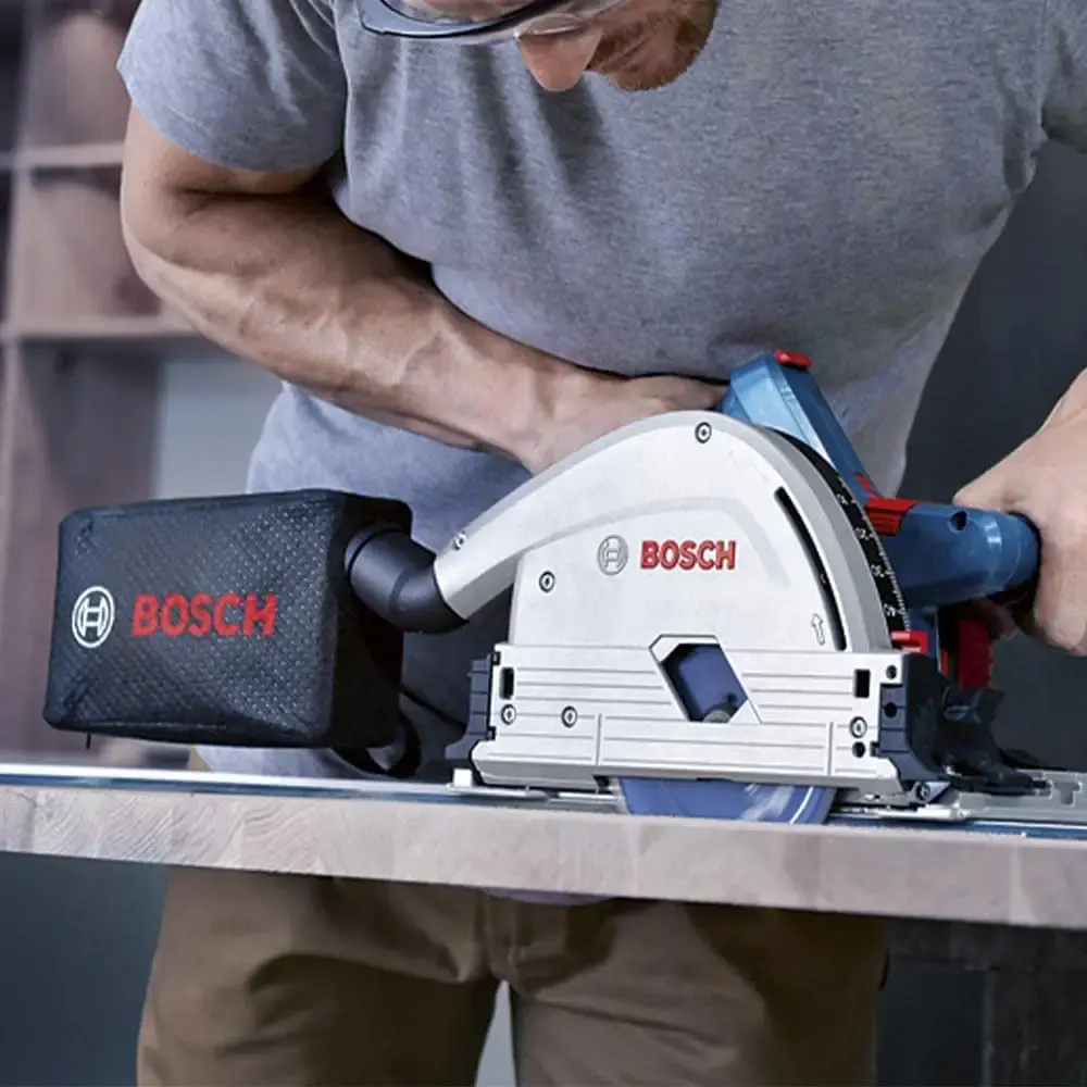 Serra Circular de Imersão 18v BRUSHLESS s/ Bateria GKT 18V-52 GC BOSCH — fotografia 7