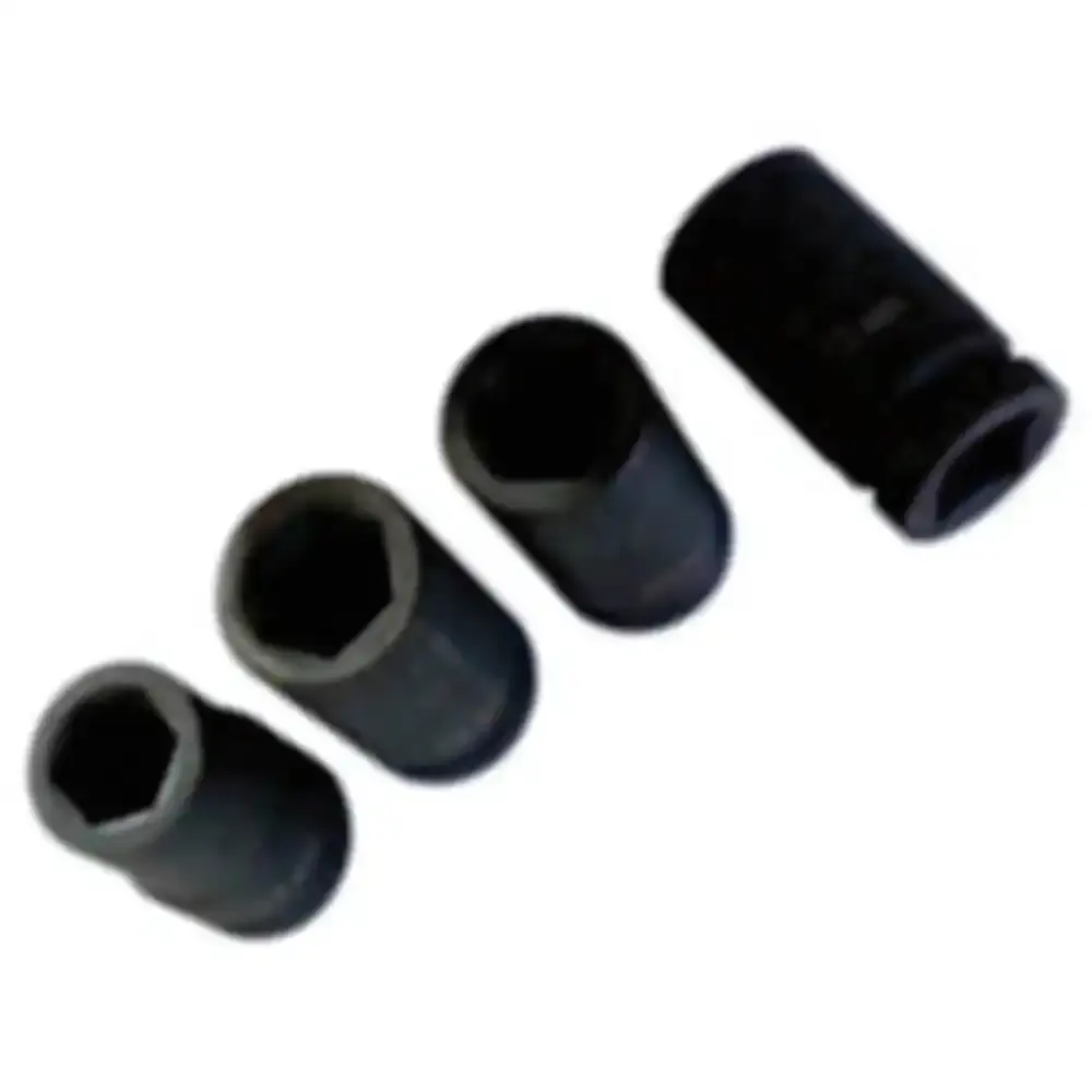 Chave de impacto 1 pol pneumática 3800NM com 4 soquetes 8789 Bremen — fotografia 5