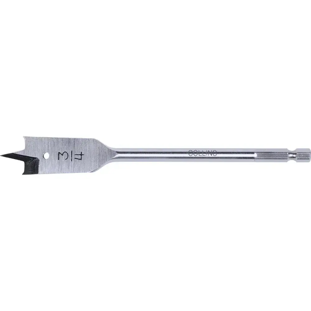 Broca chata para madeira 3/4 x 152MM Collins — fotografia 6