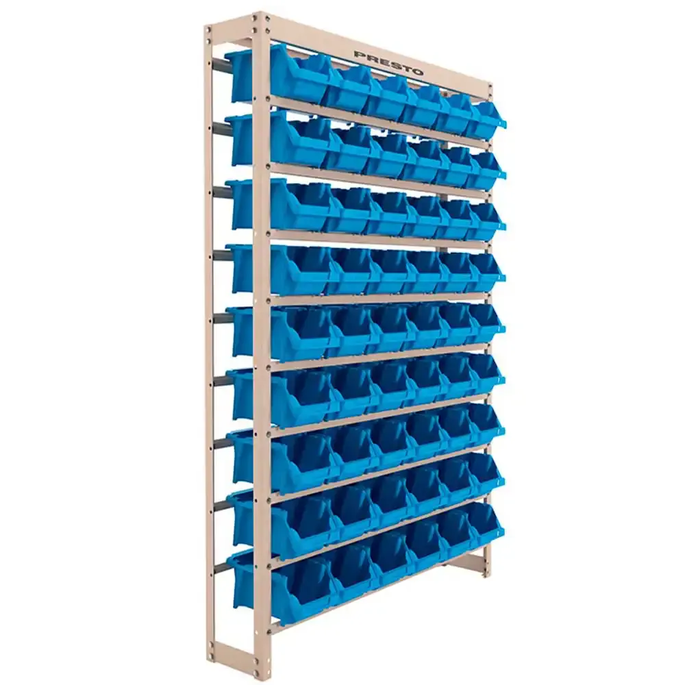 Kit estante prática 54/5 com 54 caixas 93010 Presto