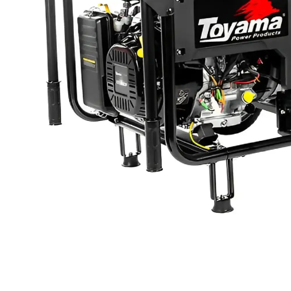 Gerador à gasolina 9 KVA com sistema XP AVR monofásico 201-034DR Toyama — fotografia 3