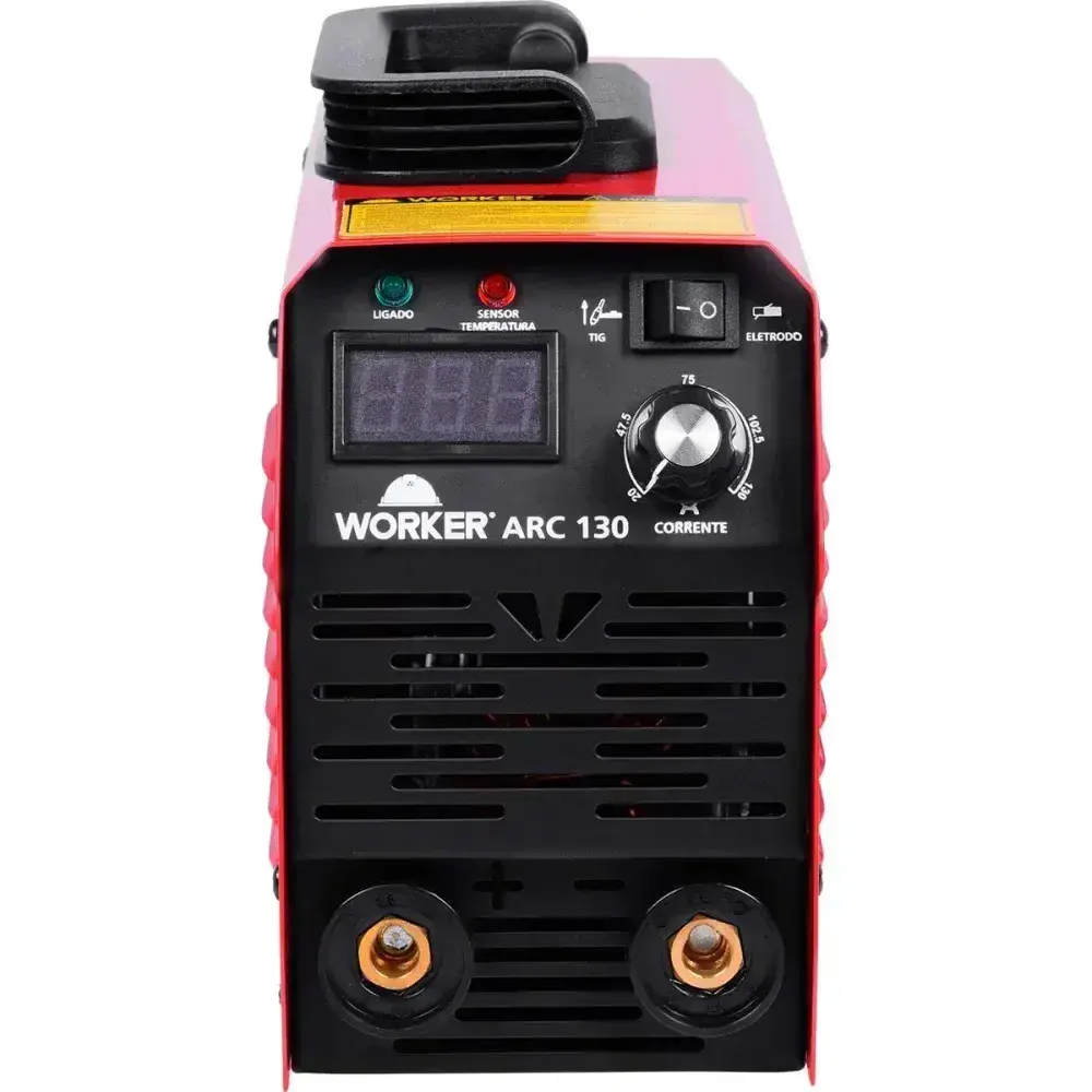 Inversor para solda tig ARC130A bivolt 50/60HZ Worker — fotografia 9