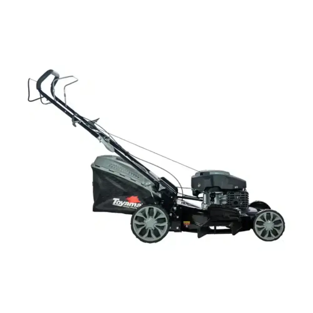 Cortador de grama 7.5 HP gasolina 4 tempos roda alta TLM560TRMS-75XP Toyama — fotografia 3