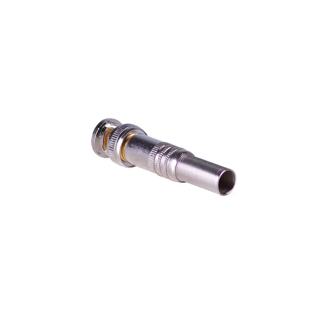 Conector bnc para cabo coaxial união parafusado Segurimax — fotografia 3