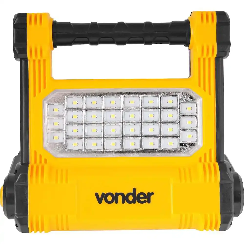 Refletor recarregável LED SMD 10W RRV-010 Vonder — fotografia 8