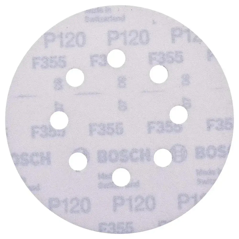 Jogo de lixas F355 best for stone 125MM G120 Bosch – 5 peç — fotografia 9