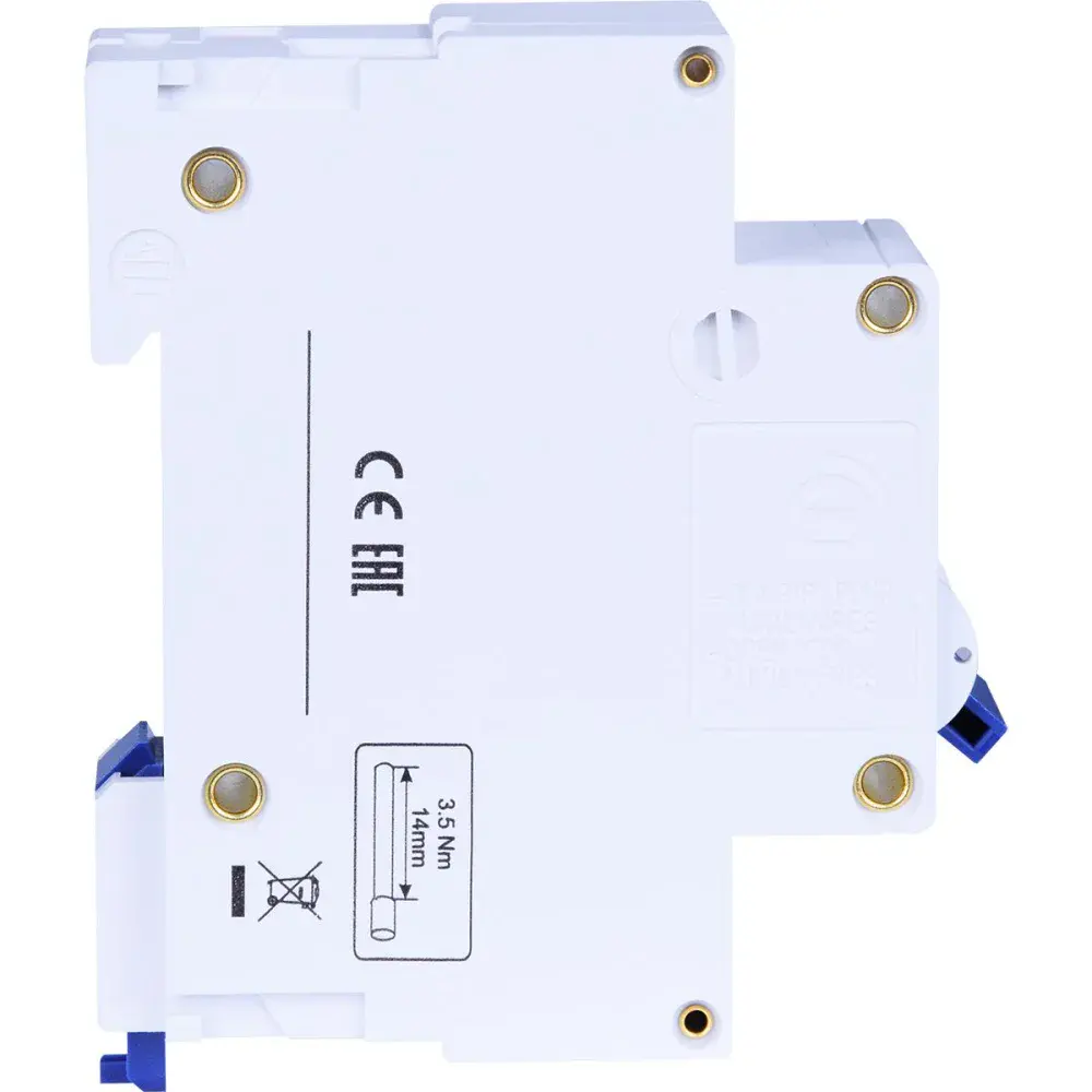 Disjuntor unipolar WEG din curva c 100A 3KA — fotografia 3