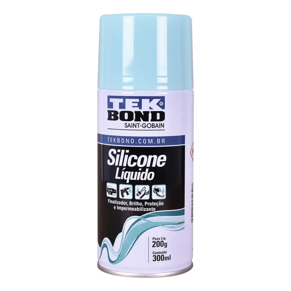 Silicone lubrificante aerossol desmoldante 300ML Tekbond