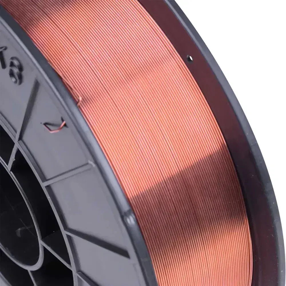 Arame de solda mig 0,8MM 5KG Worker — fotografia 5