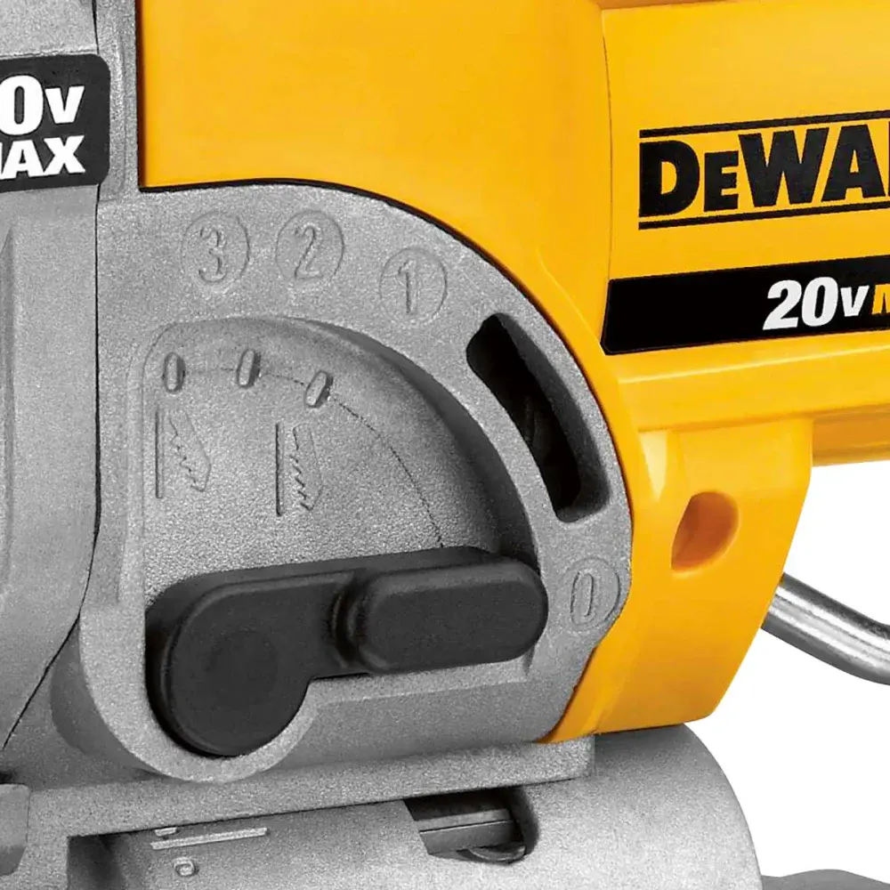 Serra tico tico sem fio, bateria e carregador 20V Dewalt — fotografia 3