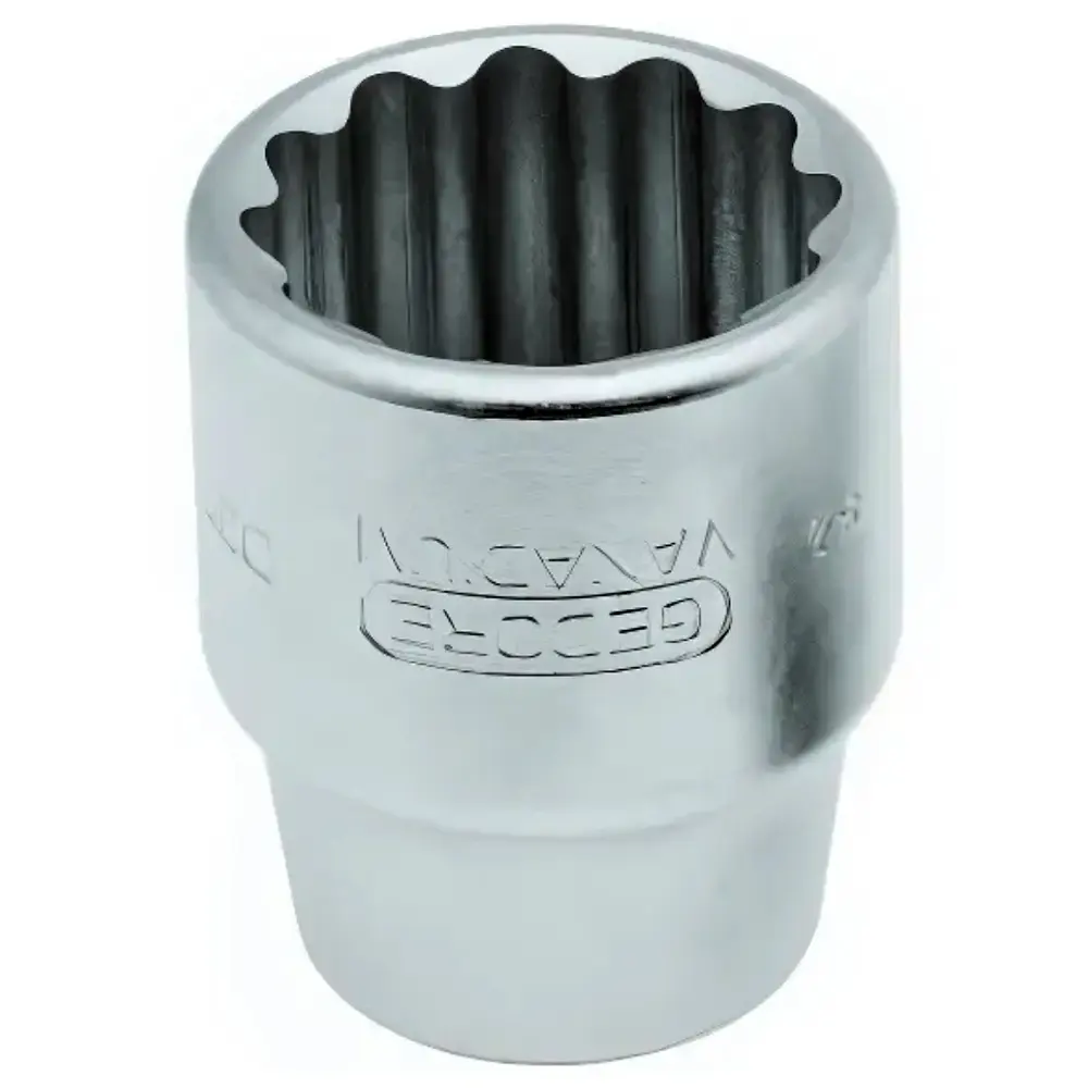 Soquete Encaixe 3/4 POL x 24 MM Estriado D32 GEDORE — fotografia de referência