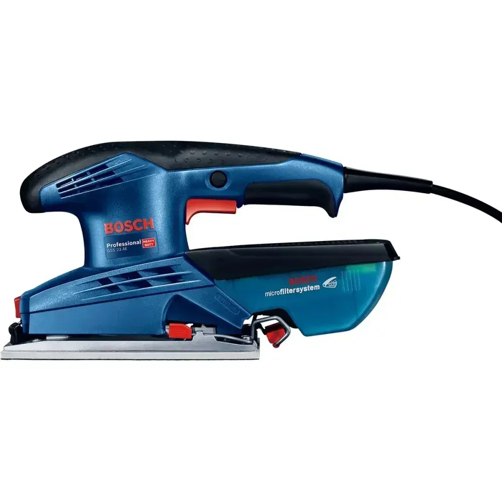 Lixadeira orbital com coletor de pó 1/3 160W 220V gss 23AE Bosch — fotografia 8